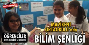 MAVİKENT'TE BİLİM FUARI