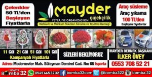 MAYDER ÇİÇEKÇİLİK'TEN ARAÇ SÜSLEMEDE KAMPANYA