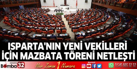 Mazbata töreni günü ve saatleri netleşti