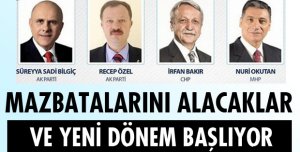 MAZBATALARI ALIYORLAR