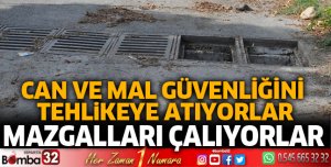 Mazgalları çalıyorlar