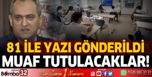 MEB 81 ile yazı gönderdi: Bu öğrenciler devamsızlıktan muaf tutulacak