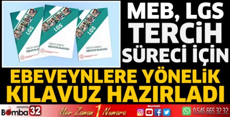 MEB, LGS tercih süreci için ebeveynlere yönelik kılavuz hazırladı