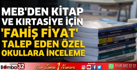MEB'den özel okullara inceleme