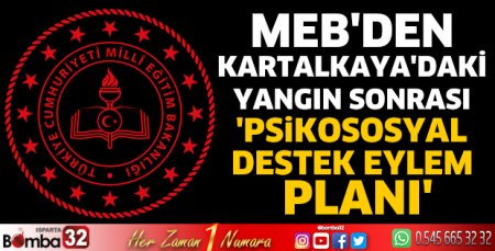 MEB'den 'Psikososyal Destek Eylem Planı'