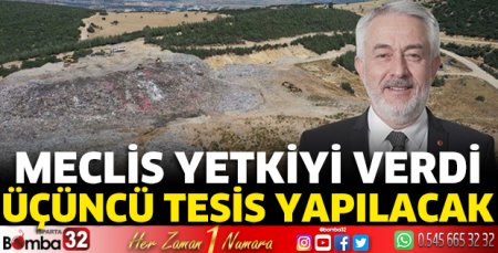 Meclis Başdeğirmen'e yetkiyi verdi