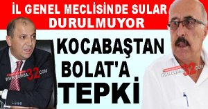 MECLİS BAŞKANI BOLAT TARAFSIZLIĞINI YİTİRİYOR