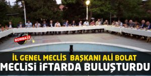 MECLİSİ İFTARDA BULUŞTURDU