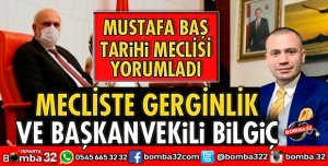 MECLİSTE GERGİNLİK VE BAŞKANVEKİLİ BİLGİÇ