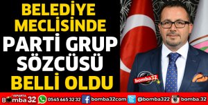 MECLİSTE MHP'NİN PARTİ GRUP SÖZCÜSÜ BELLİ OLDU