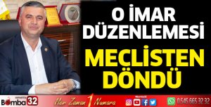 Meclisten döndü