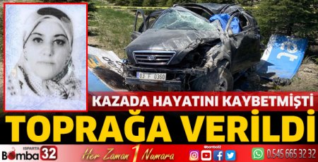 Medine Porsuk toprağa verildi