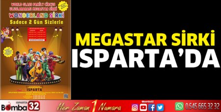 MegaStar Sirki Isparta’da