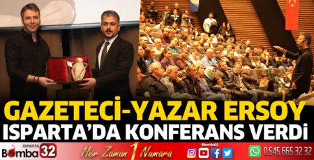 Mehmet Akif Ersoy Isparta’da konferans verdi