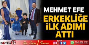 Mehmet Efe sünnet oldu