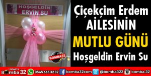 MEHMET ERDEM ÇELİK BABA OLDU