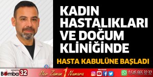 Mehmet Karcı hasta kabulüne başladı