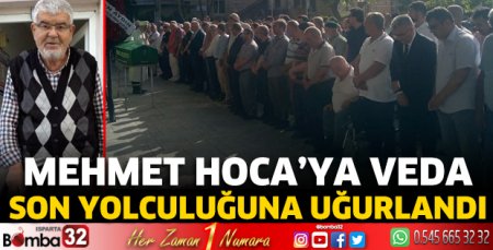 Mehmet Kravgaz son solculuğuna uğurlandı