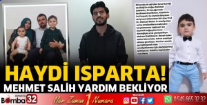 Mehmet Salih Yürüyebilmek İçin Yardımlarınızı Bekliyor