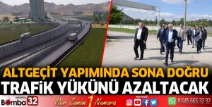 Mehmet Tönge Altgeçidi yapımında sona gelindi