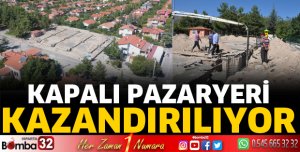 Mehmet Tönge Mahallesi’ne kapalı pazaryeri kazandırılıyor