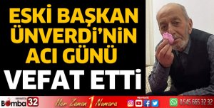 Mehmet Ünverdi'nin acı günü