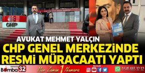 Mehmet Yalçın aday adaylığı başvurusunu yaptı