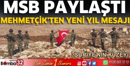 Mehmetçik'ten yeni yıl mesajı