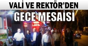 MEKANLAR İNCELENDİ...