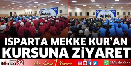 Mekke Kur’an Kursuna ziyaret