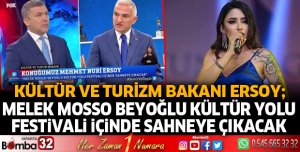 Melek Mosso Beyoğlu Kültür Yolu Festivali'nde konser verecek