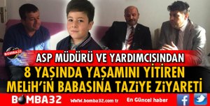 MELİH'İN ACILI BABASINI ZİYARET ETTİLER