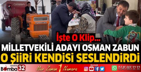 Memleket İsterim şiirini seslendirdi