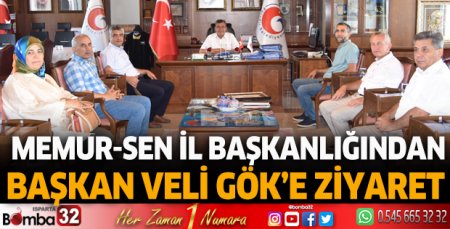 MEMUR-SEN il Başkanlığından Başkan Gök’e ziyaret