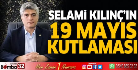 Memur-Sen Isparta Şube Başkanı Selami Kılınç'ın 19 Mayıs kutlaması
