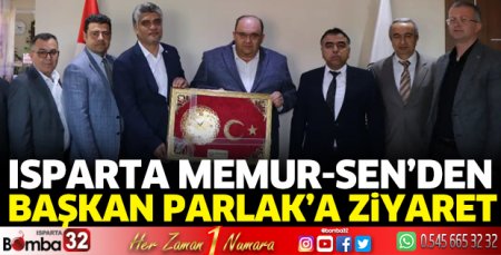 Memur-Sen'den Başkan Parlak'a ziyaret