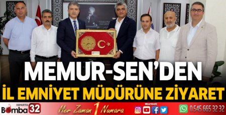 Memur-Sen'den Müdür Koçak'a ziyaret