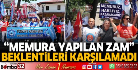 Memura yapılan zam beklentileri karşılamadı