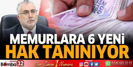 Memurlara 6 yeni hak tanınıyor