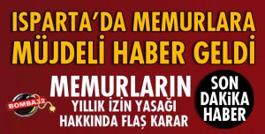 MEMURLARA MÜJDELİ HABER