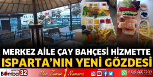 Merkez Aile Çay Bahçesi hizmette