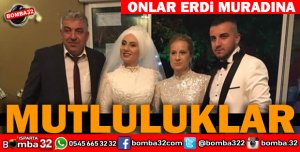 MERVE VE HASAN EMRE DÜNYAEVİNE GİRDİLER