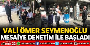 MESAİYE DENETİM İLE BAŞLADI