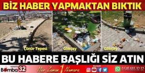 Mesirelik alanlarında yine aynı manzara
