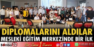 Mesleki eğitim merkezinde bir ilk