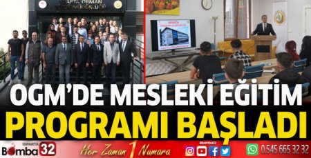 Mesleki Eğitim Programı başladı