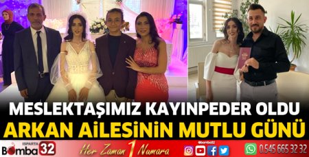 Meslektaşımız kayınpeder oldu