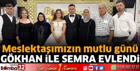 Meslektaşımızın mutlu günü