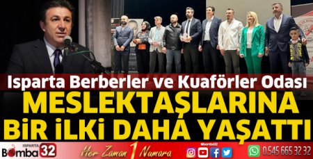 Meslektaşlarına bir ilki daha yaşattı 