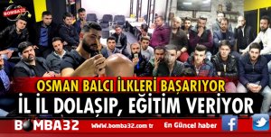 MESLEKTAŞLARINA GEZEREK  EĞİTİM VERİYOR